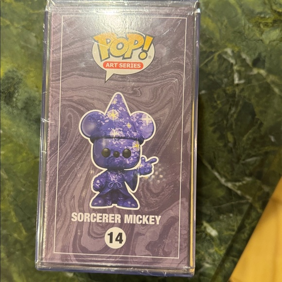 Funko Pop! Art Series Disney Fantasia Sorcerer Mickey #14 vinyl figure. NEW - Picture 4 of 8